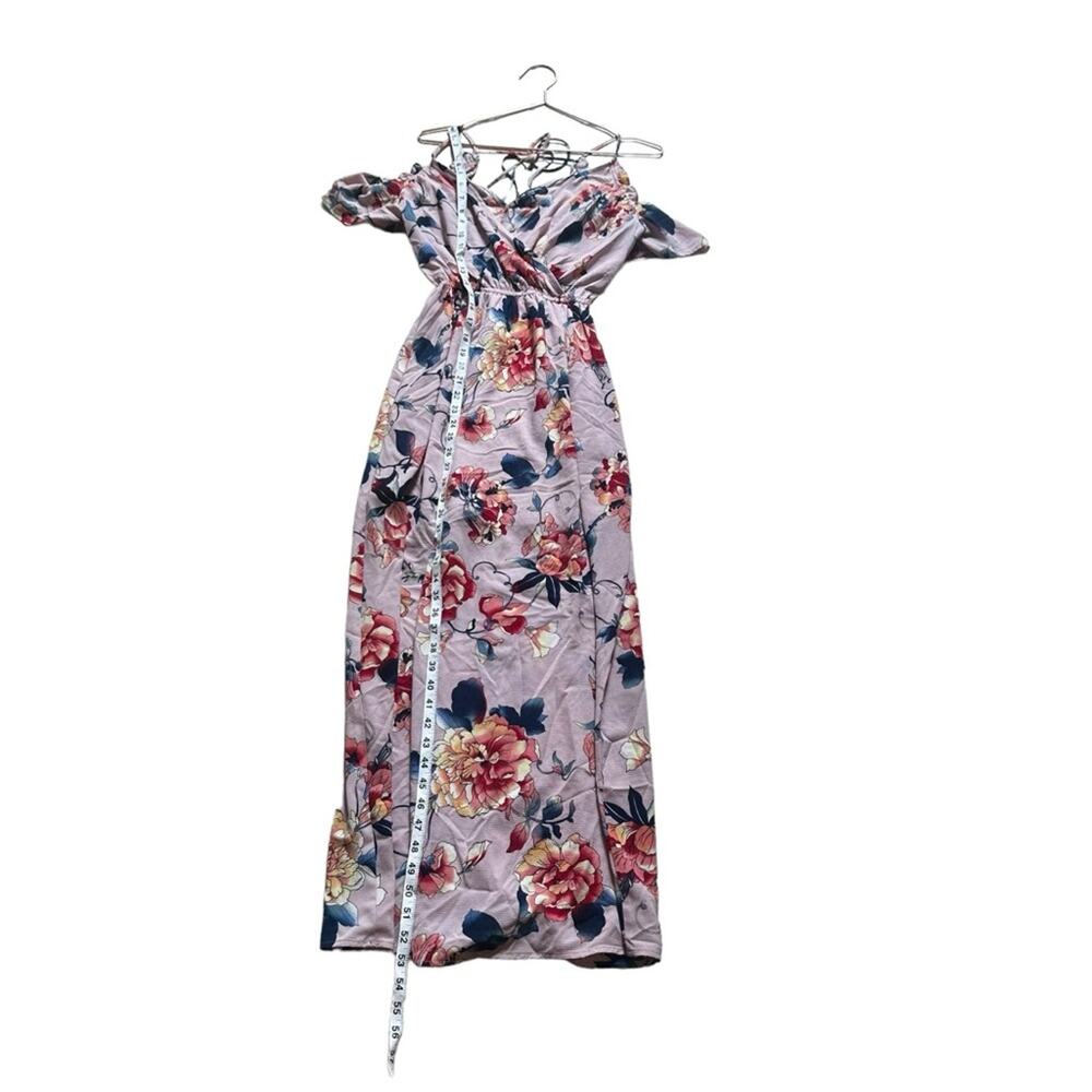 One clothing off the shoulder Floral Maxi Dress size small - Picture 4 of 6